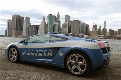 Wallpaper Mobil Polisi Lamborghini Keren