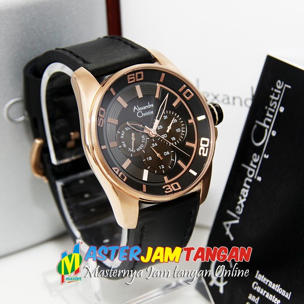 jam tangan original alexandre christie ac 6271 mf black jam tangan original alexandre christie ac 6271 mf black