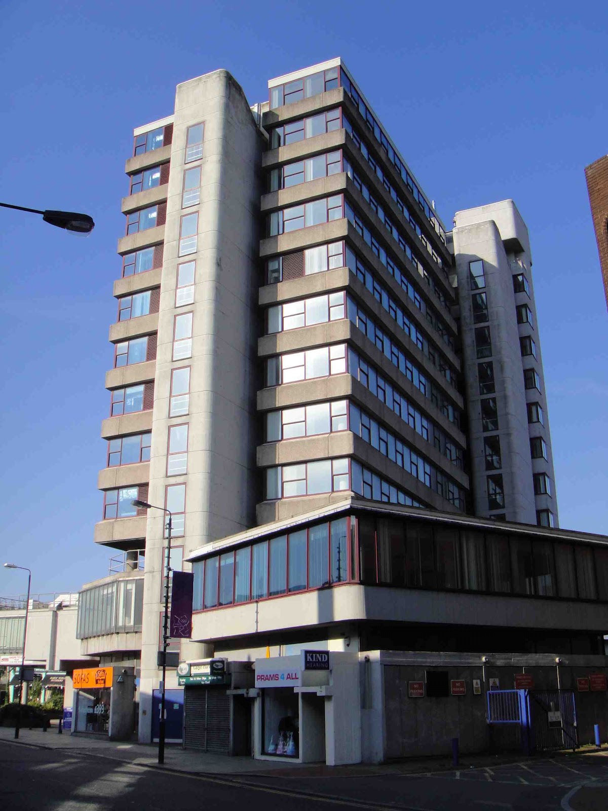 Brutalism and Booze Zurich House, Sutton High Street, London Borough of Sutton