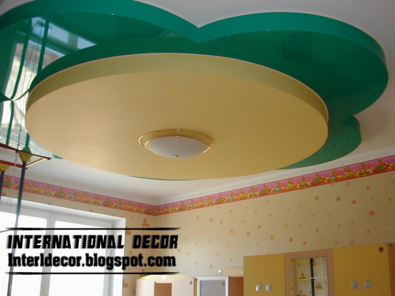 Top catalog of modern false ceiling designs for kids room 2017