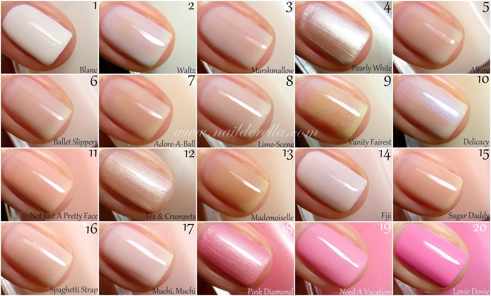 Sheer Pink Nail Polish - wide 3
