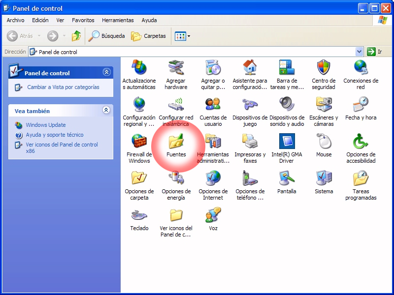 Seminario San Fernando Instalación de Fuentes