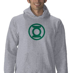 Green Lantern Logo Hoodies!