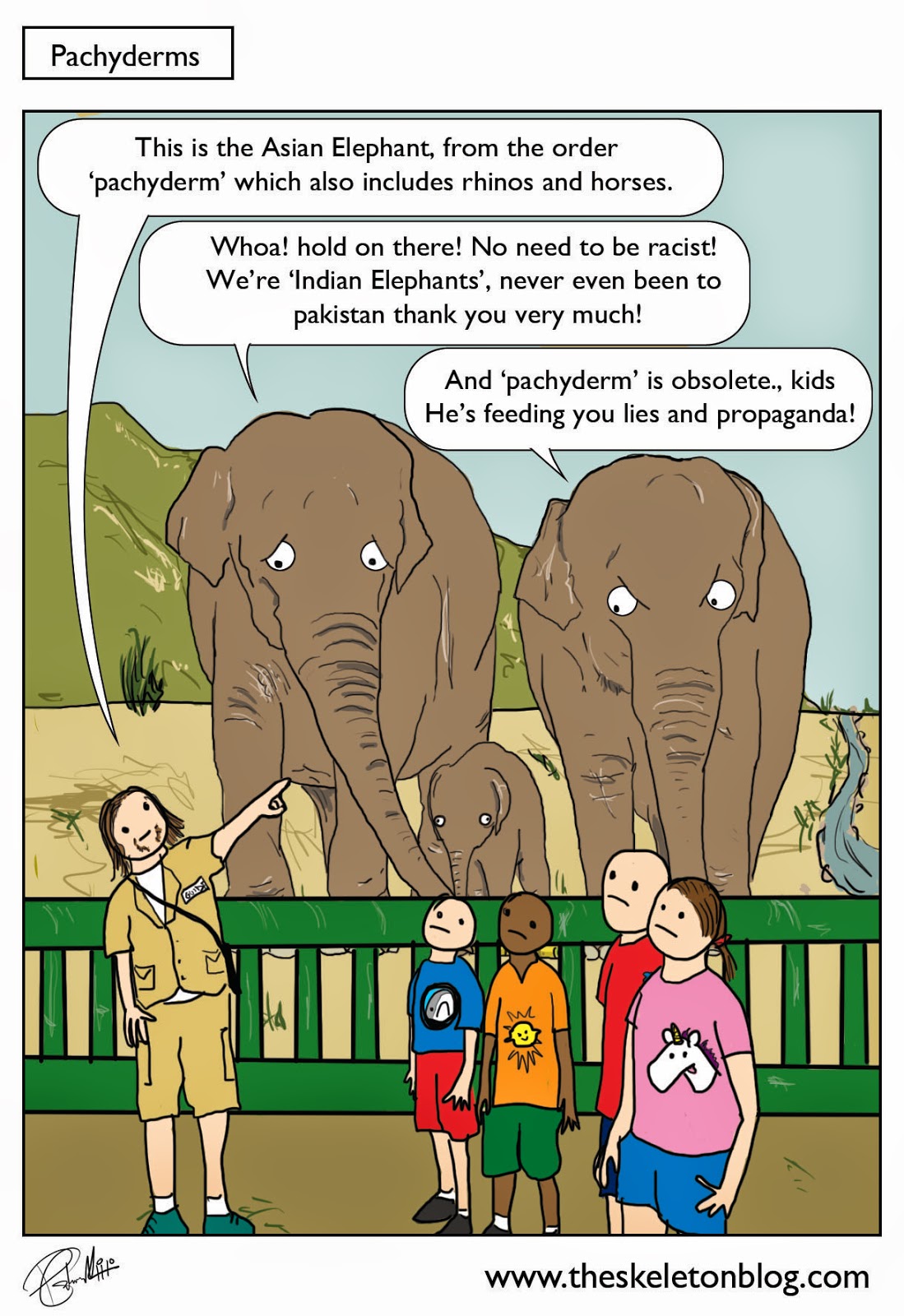 Skeleton Blog Pachyderms