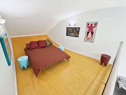 Hill Maheux Cottage loft