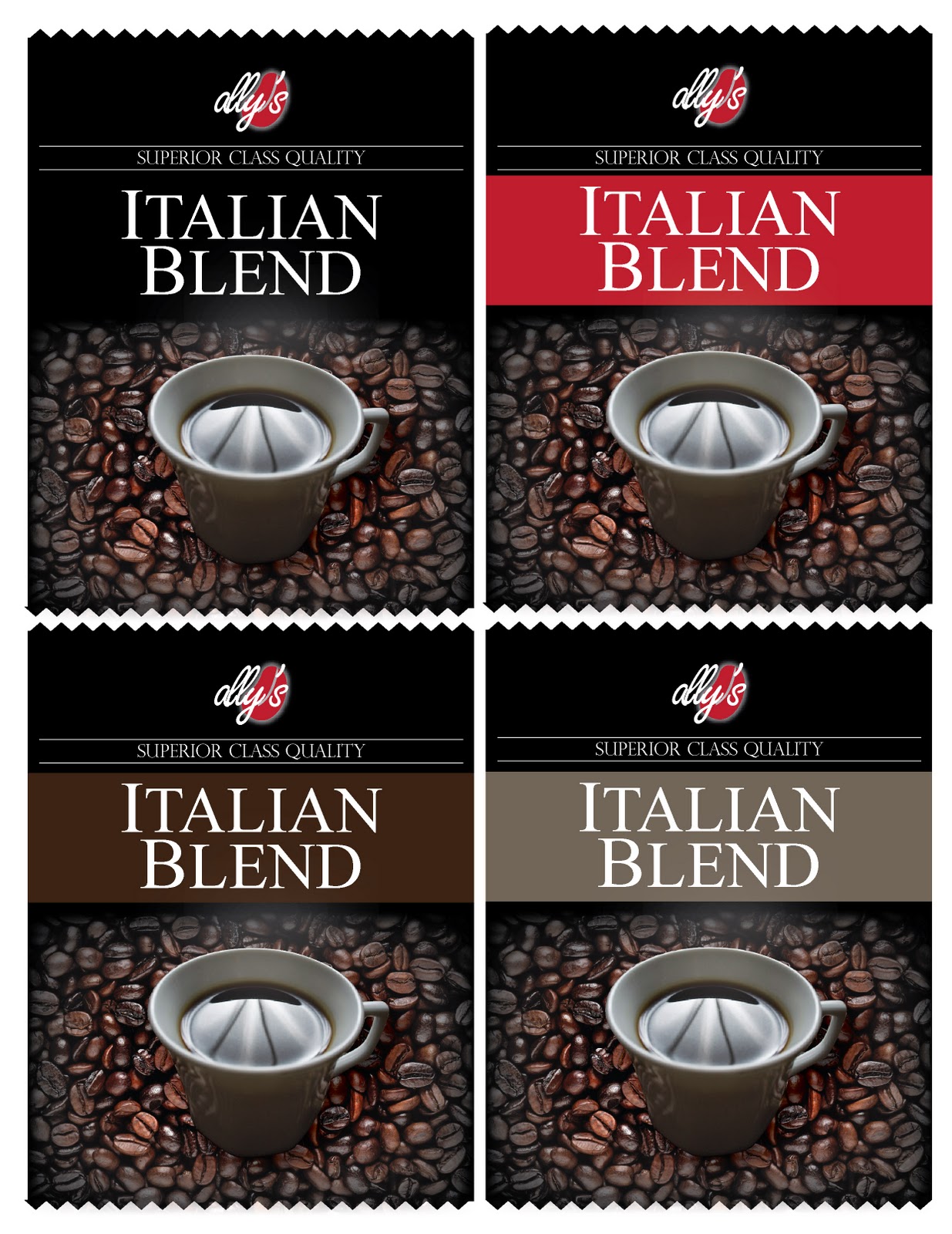 allyartist Packaging Coffee Sachet (sample)