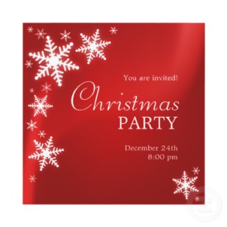 christmas luncheon flyer
