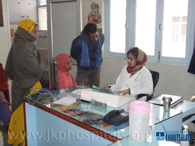 Cataract patients at Jagadguru Kripalu Ji Maharaj Charitable Hospital, Barsana Dham