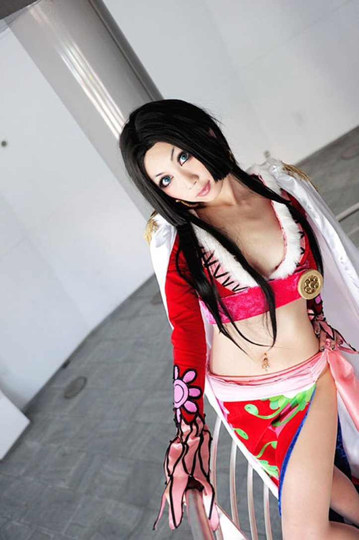 One piece boa hancock cosplay