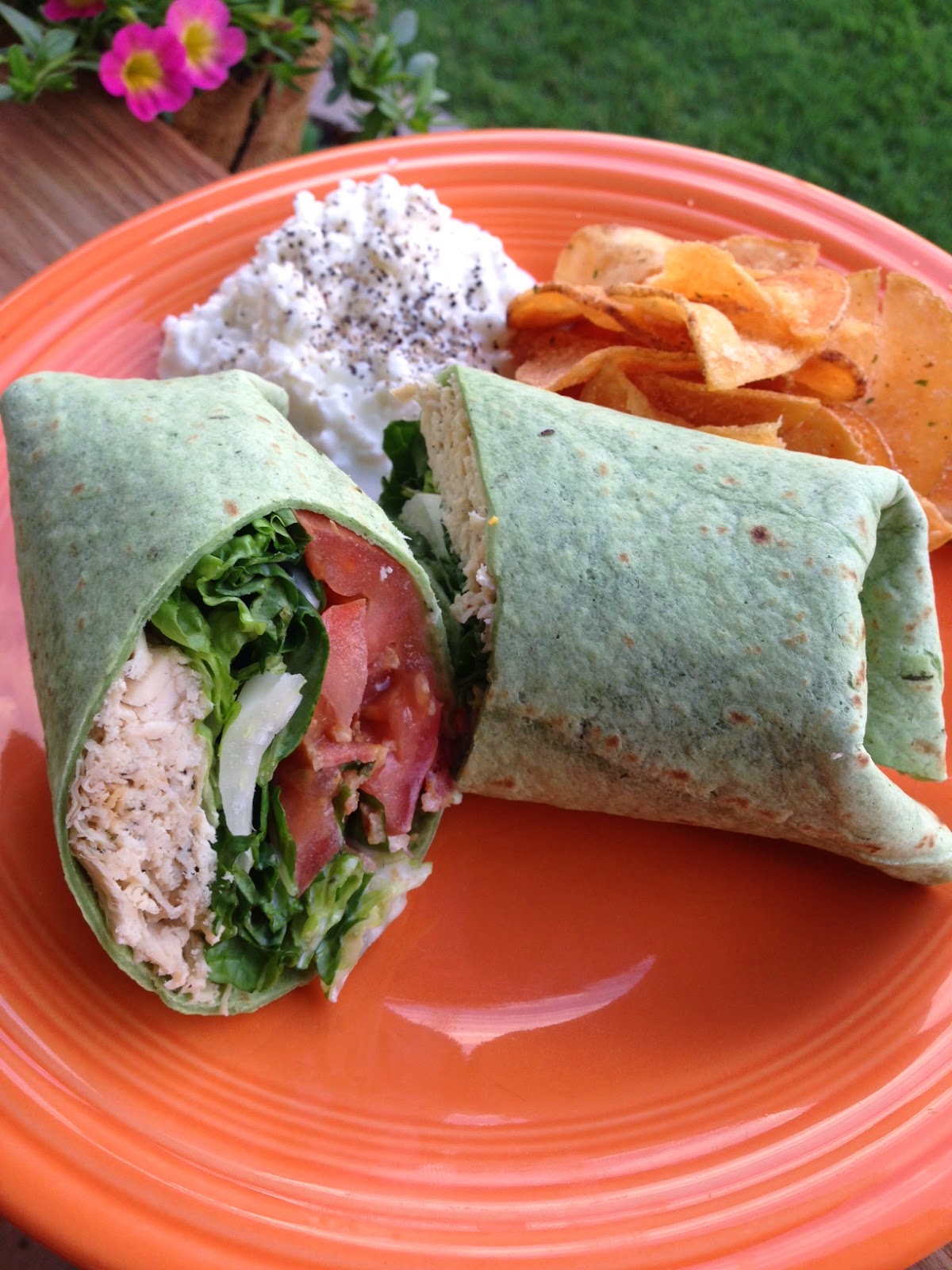 Married with pigs: BLT Ranch Chicken Wraps