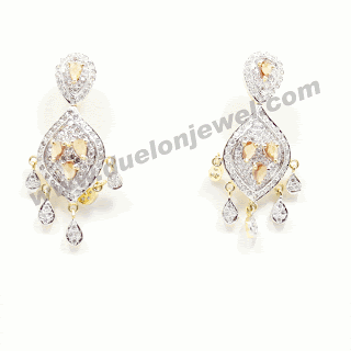 Silver Dangle Fashion Earrings