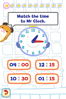 Tell the Time with Bubbimals iPad / iPhone App - Match the Time Tell the Time with Bubbimals iPad / iPhone App, Match the time