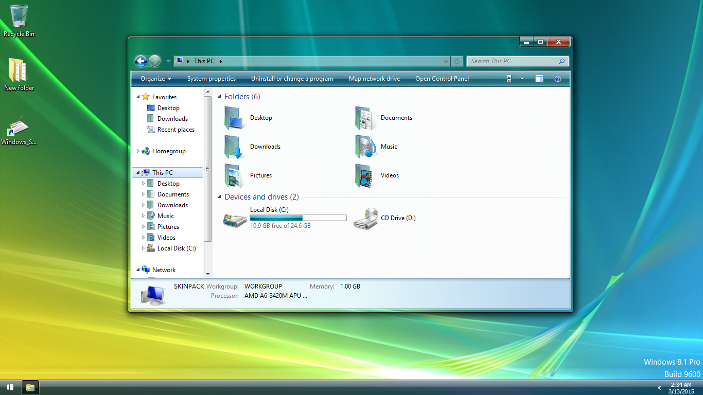 Microsoft Windows Vista Home Basic 32 Bit PL