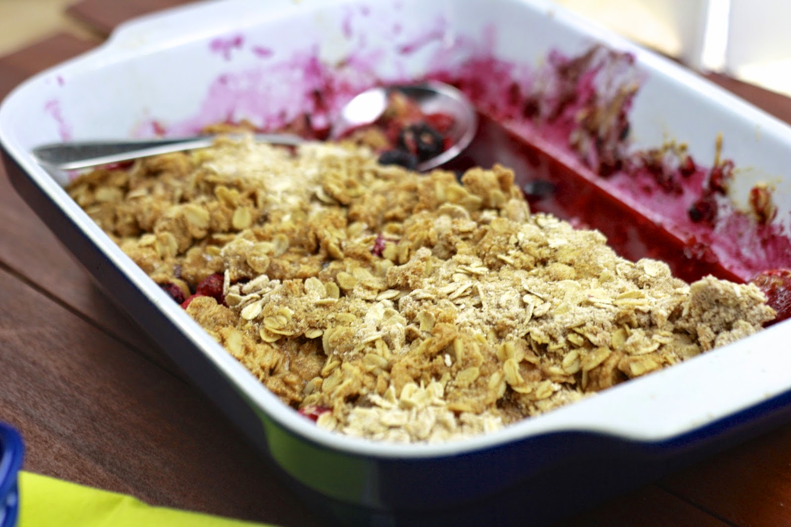 Peanut Butter Berry Cobbler The Sweets Life