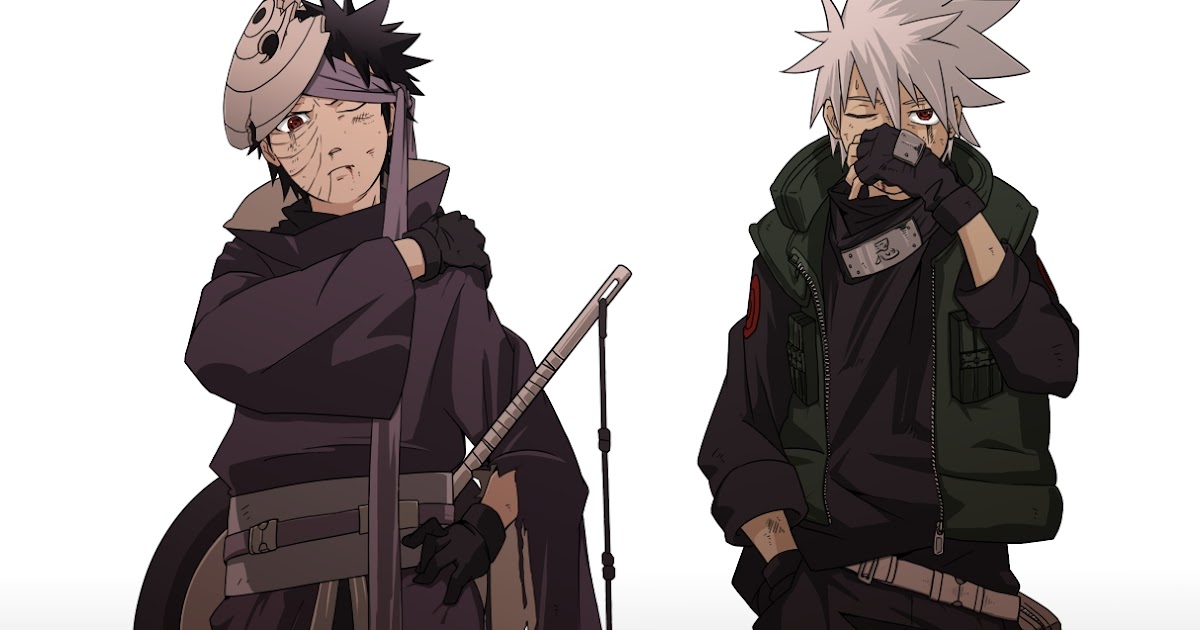 Photo anime: Obito & Kakashi