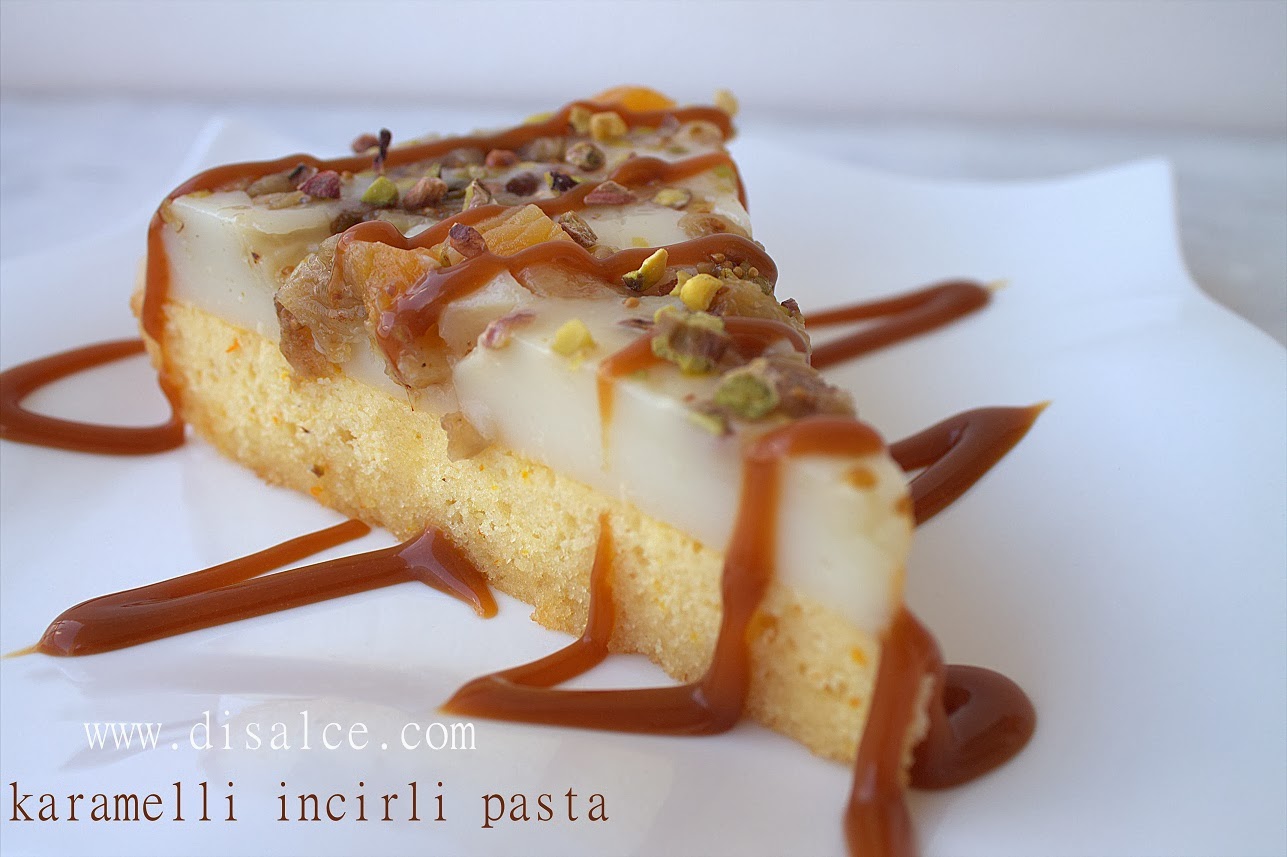İncirli Karemelli Pasta İncirli Karemelli Pasta