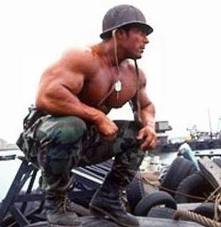 Using steroids in the army