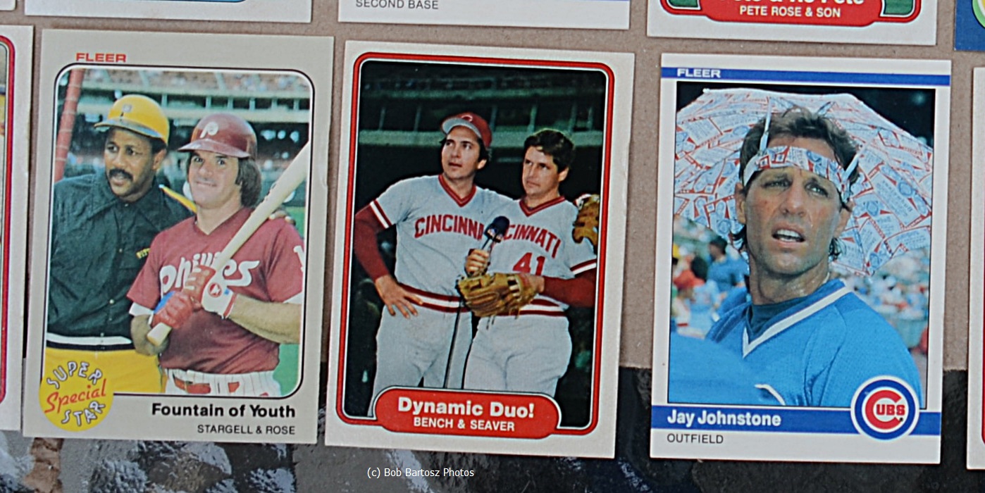 Baseball Cards Come to Life! Some photos from Fleer photographer Bob