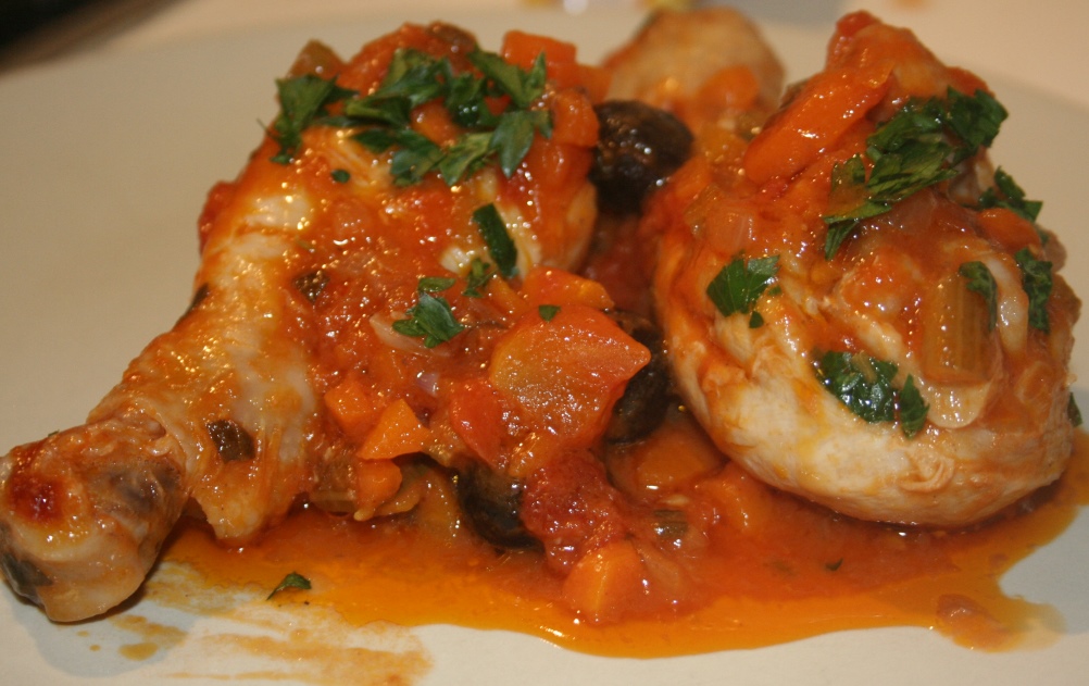 in cucina con Francy pollo alla cacciatora