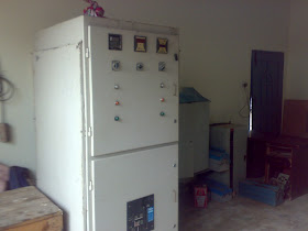 Sulfuric Acid Plant in Pakistan 100 Metric ton daily production by contact process single absorption, image by irfan ahmad plant operator, electritions room