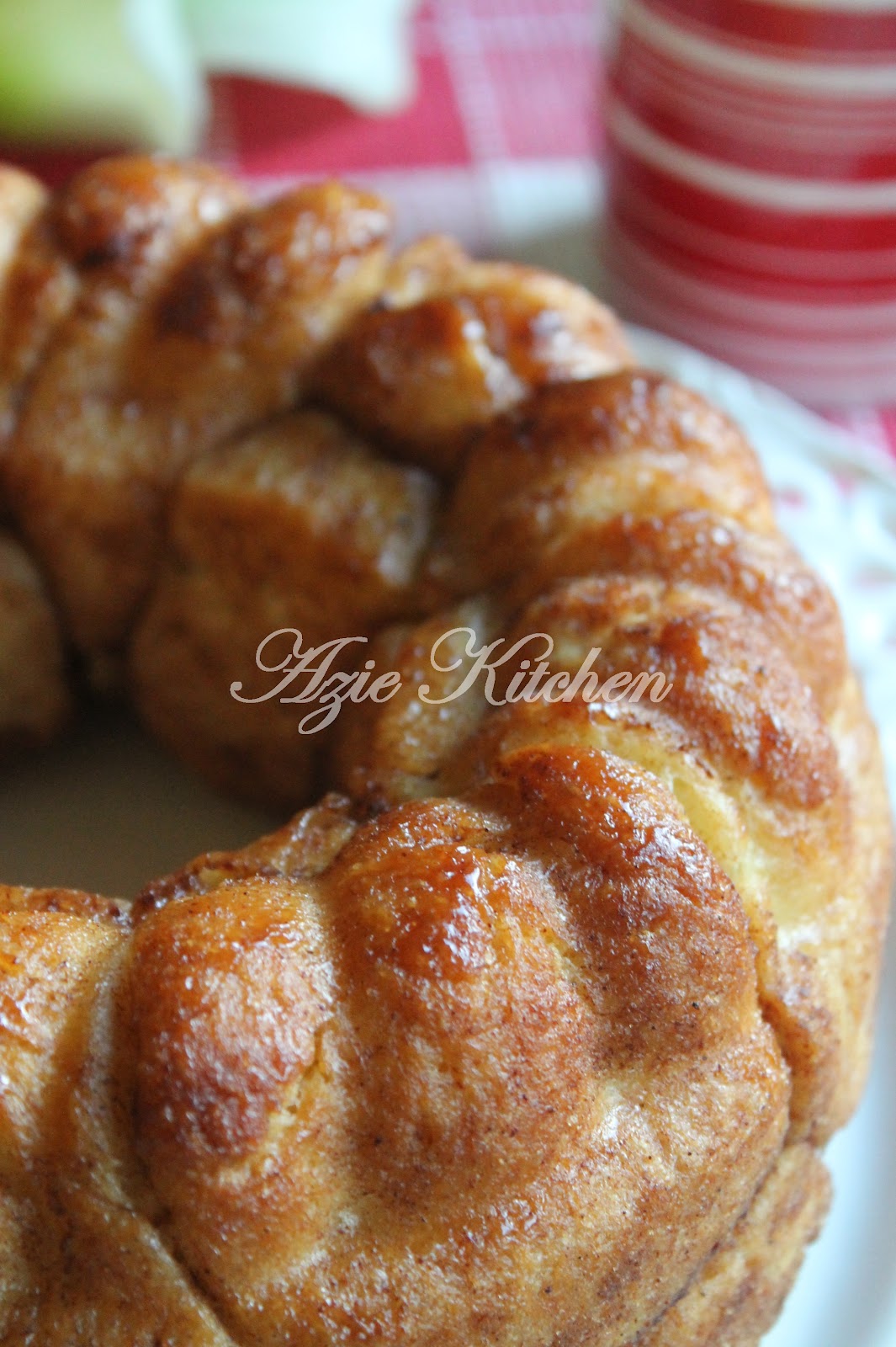 Cinnamon Sugar Pull Apart Bread Azie Kitchen