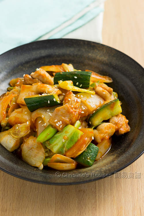 韓式辣椒雞丁 Korean Chilli Chicken Stir Fry01