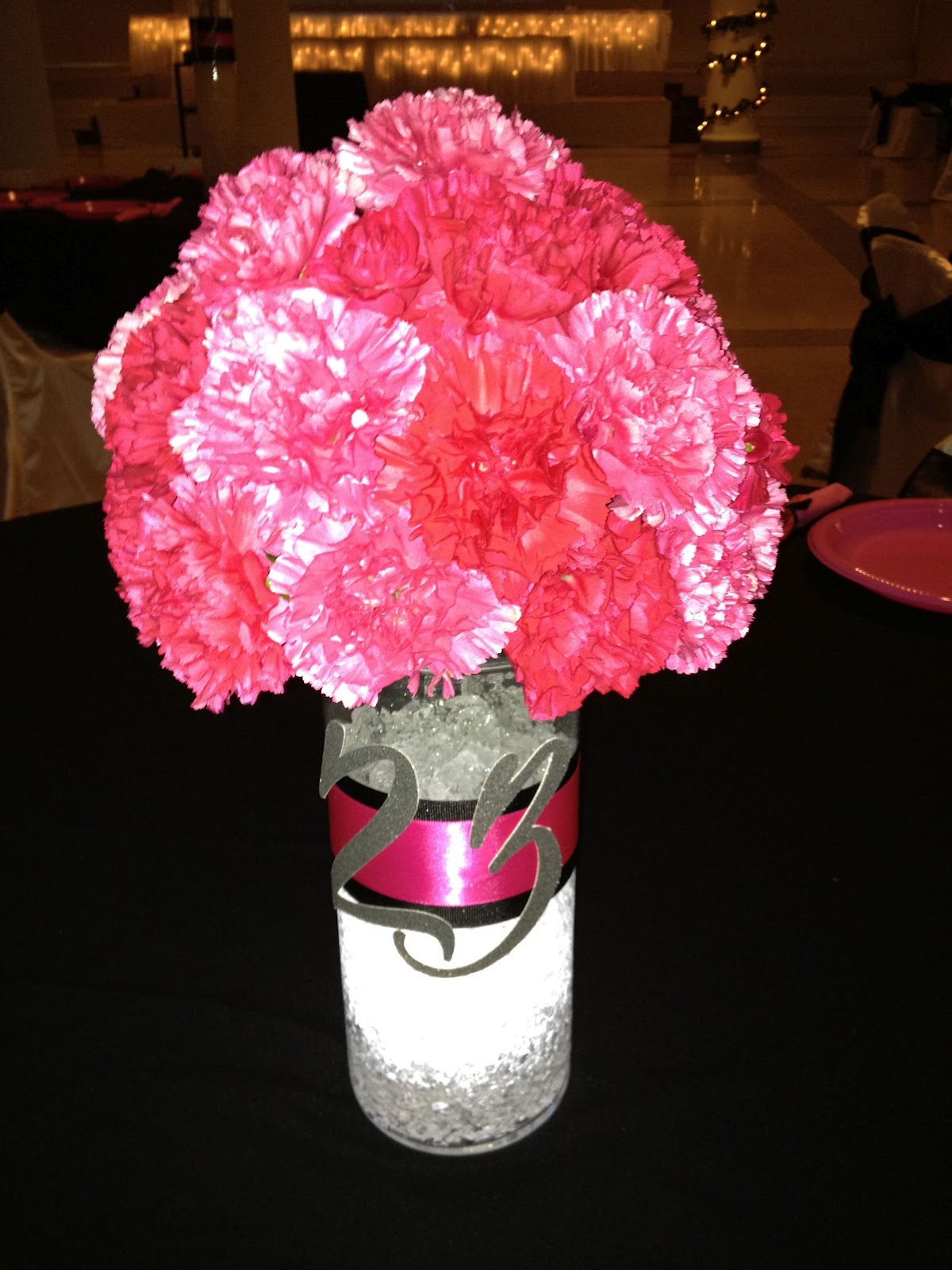 Violettas Hot Pink Reception