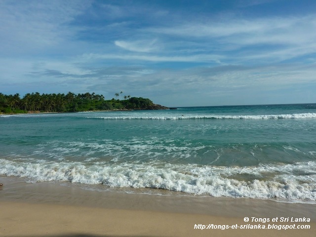 La plage de Dickwella