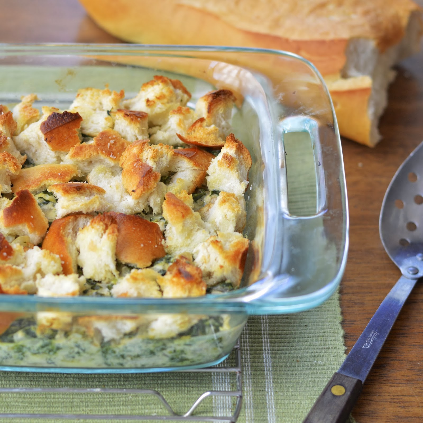 Creamy Spinach and Chicken Casserole Virtually Homemade Creamy