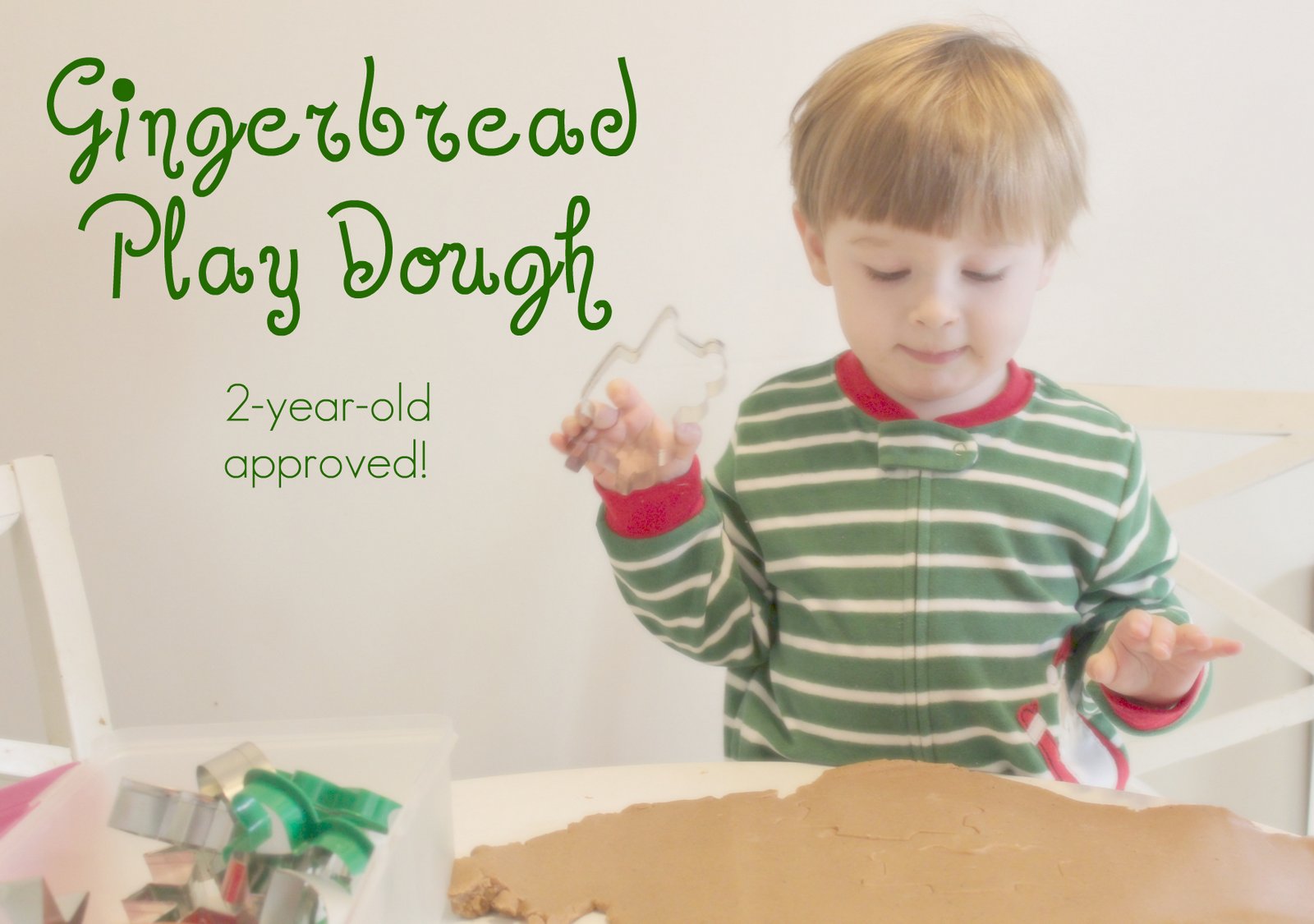 many the gifts Gingerbread Play Dough