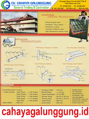 Genteng Metal Surya Roof Genteng Metal Surya Roof