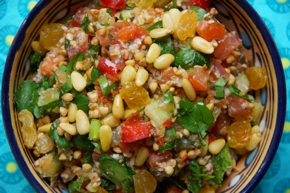 Bienvenue chez Spicy Taboulé au kasha (sarrasin grillé)