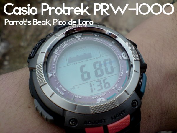 Gear Review: Casio Protrek PRW-1000 altimeter watch – Pinoy Mountaineer