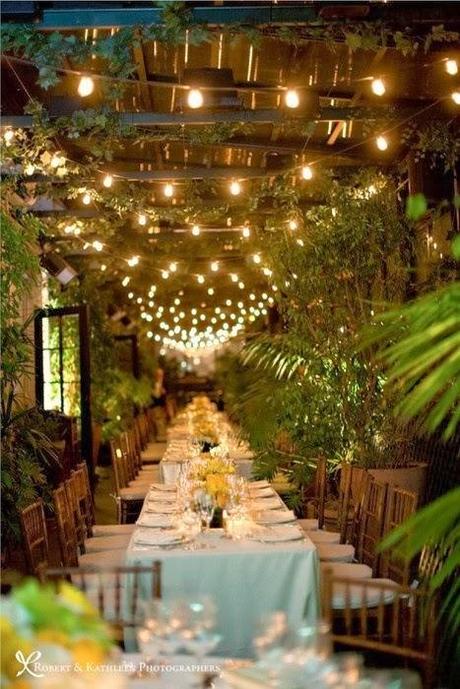 Arredamento stile Shabby Chic: arredare interni ed esterni della casa: ILLUMINAZIONE MATRIMONIO ...
