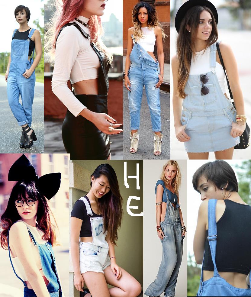 Overalls with a Crop Tops vs Overalls with a Bra Unic Fashion