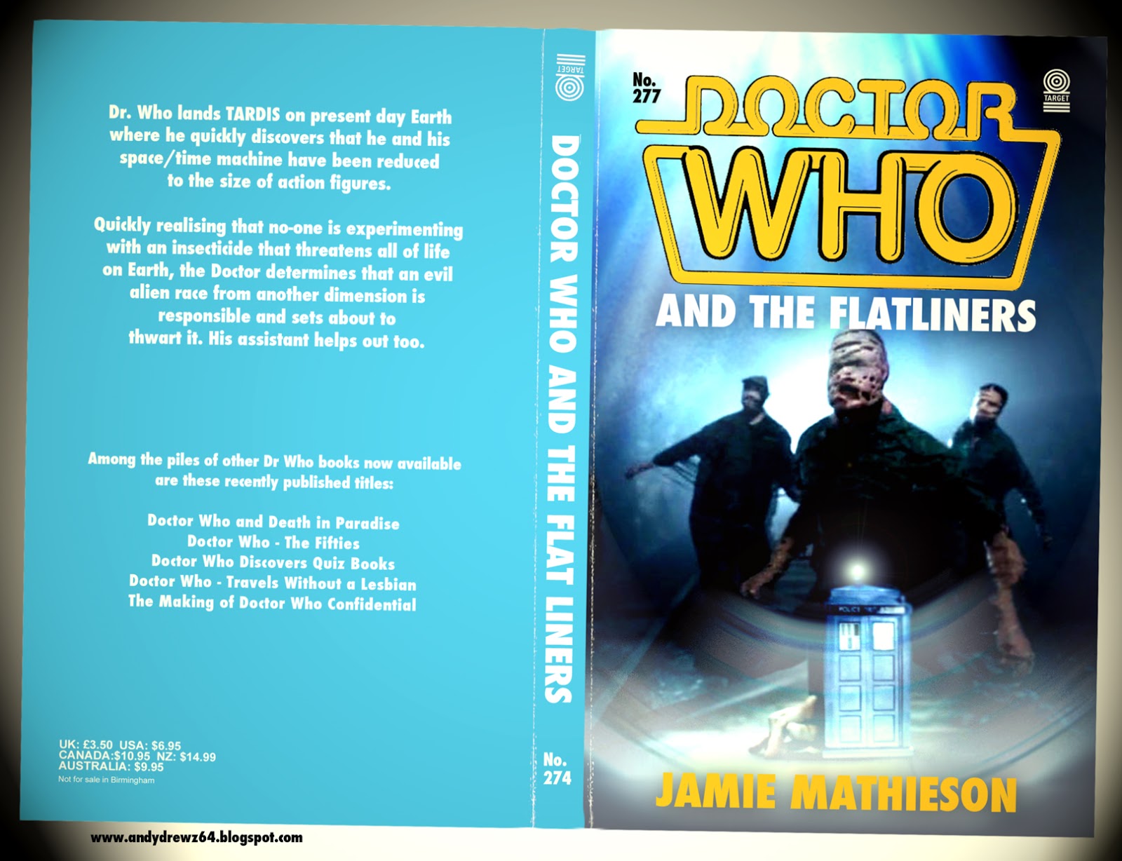 andydrewzs pages even more complete doctor who target book covers target flyer usa