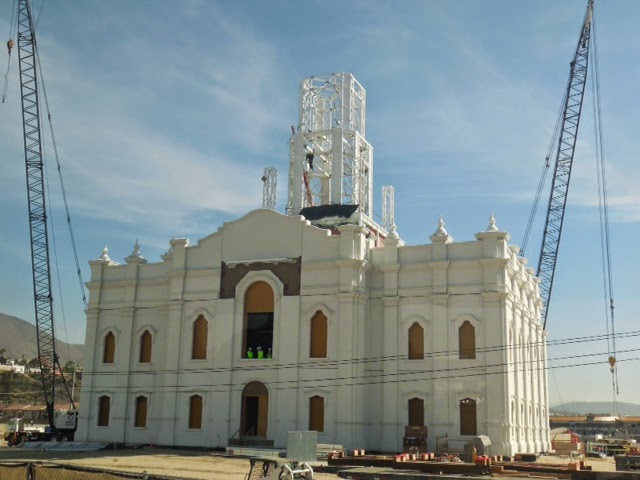 Temple in Progress