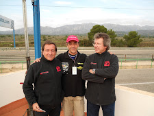 Con Sito Pons y Santi Mulero