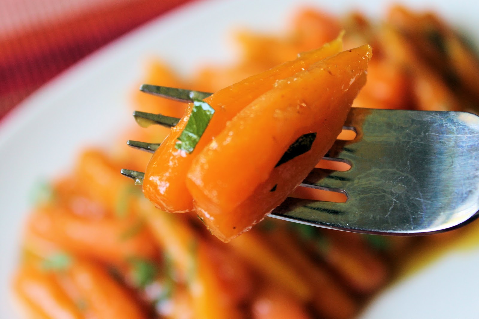 Savoir Faire Glazed Baby Carrots with Orange Juice, Brown Sugar and
