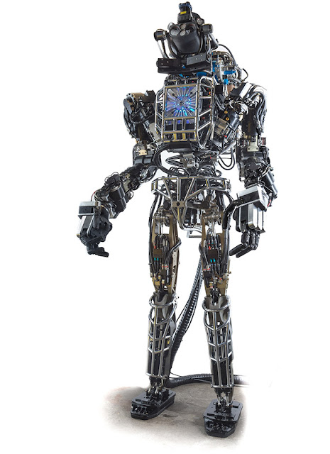 Imagem: Robô Atlas. Uma melhoria do primeiro teste e com formato humano.