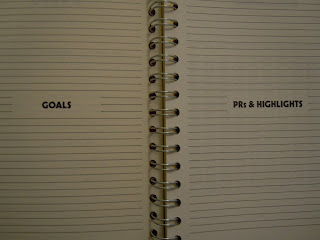 Training Log - Goals & Highlights Goals & Highlights Training Log