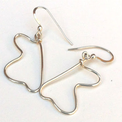 Angel Wing Earrings https://www.etsy.com/listing/96413457/wire-wrapped-fine-silver-wire-earrings