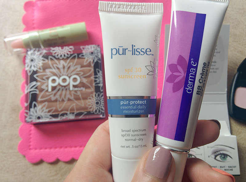 pur~lisse pur~protect essential daily moisturizer, derma e bb creme with spf 25