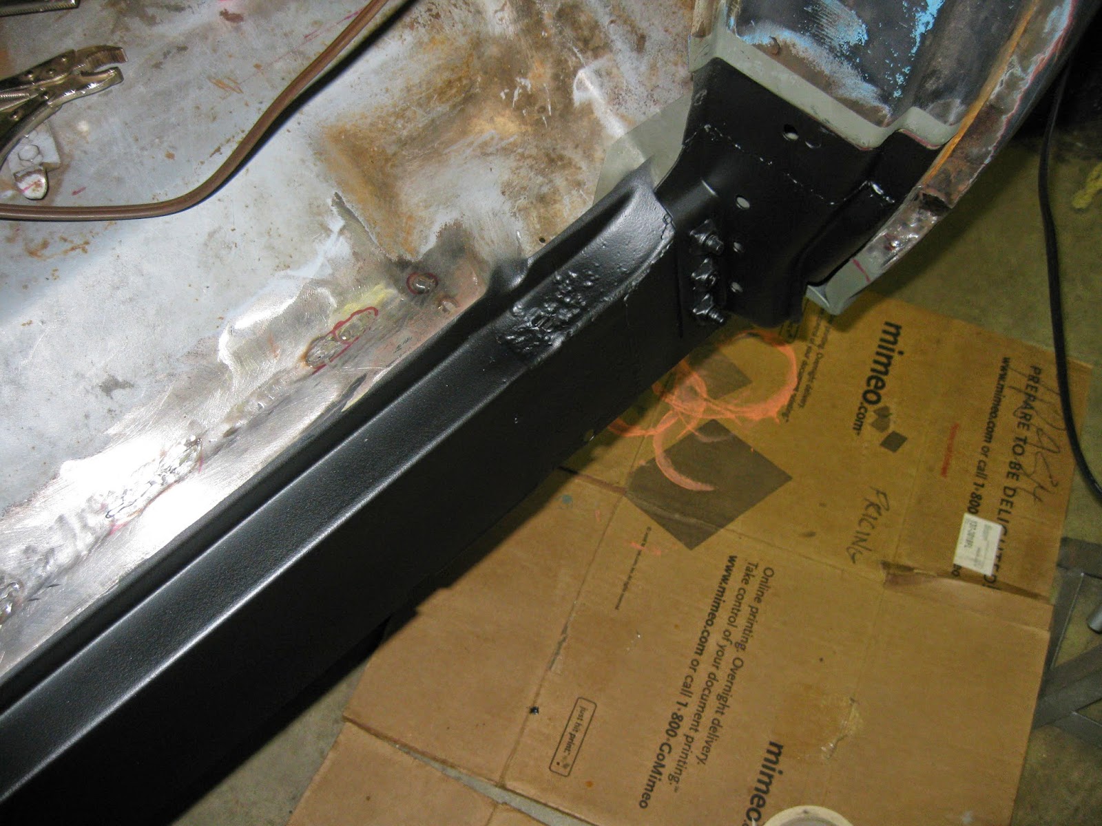 CHEVY C10 DS Rocker Installed