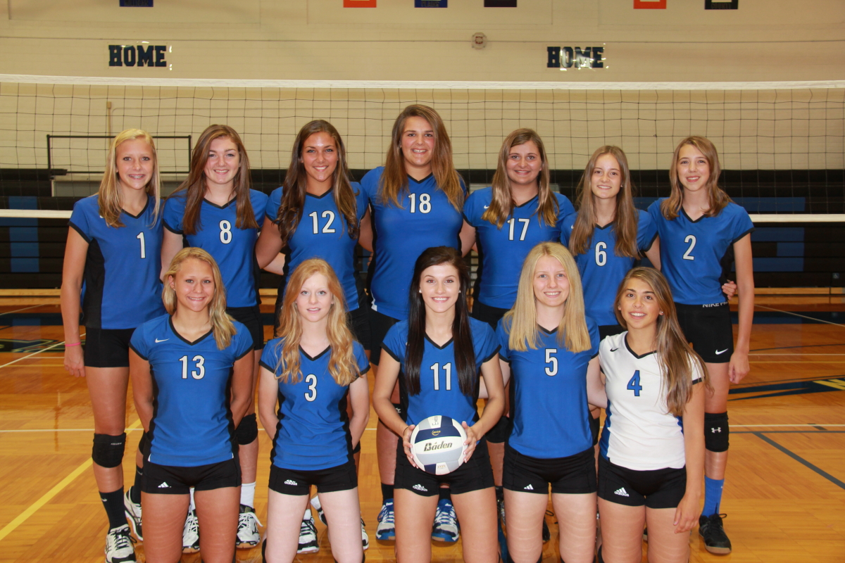 Village of Exeter ExeterMilligan 2015 Volleyball Team