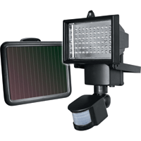 solar light motion flood security lighting sensor led lights panel small lumen internal battery detection standing outdoor scale homes mobstub
