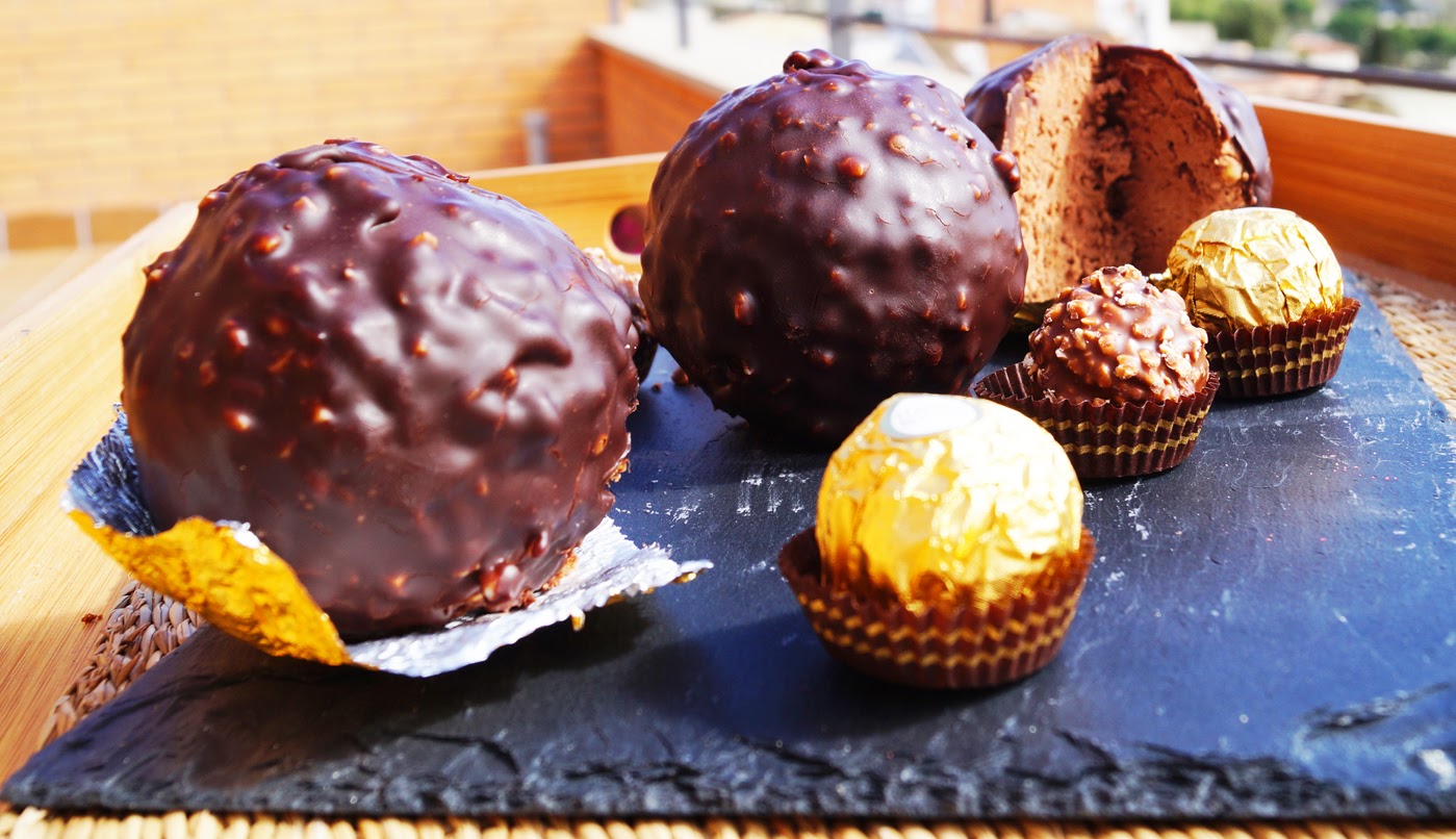 Sanwichita Mousse de chocolate fácil con Ferrero Rocher!