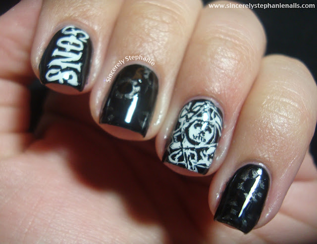 sons of anarchy nail art