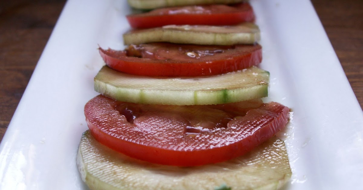 Mom, What's For Dinner? Cucumber Tomato Balsamic Salad