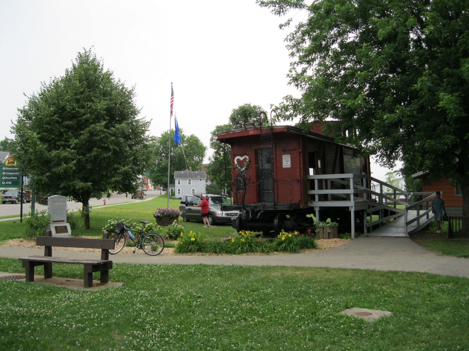 Trail Behind ElroySparta State Bike Trail Second Half